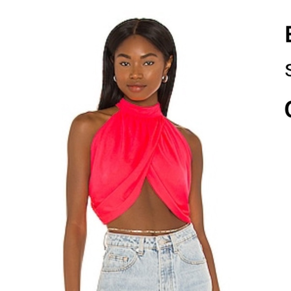 Emani Wrap Crop Top